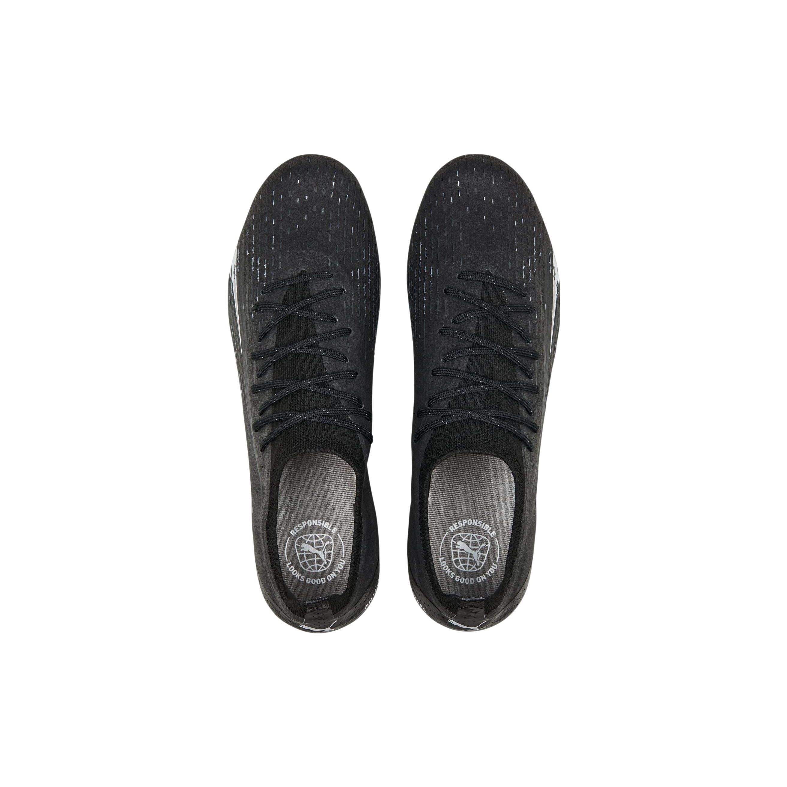 Puma Ultra Ultimate FG AG Supercharge Pack — Мужские кроссовки черные белые 107163-02 44.5 — фото 3