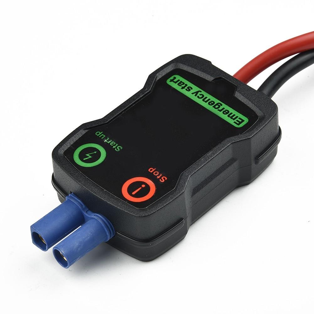 Car Jump Starter Booster Cable Battery For Alligator Clamp LED Indicator