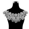 Dámský Party Svatba DIY Náhrdelník Vintage Krajka Květina Falešný Límec Choker Vyšívaný