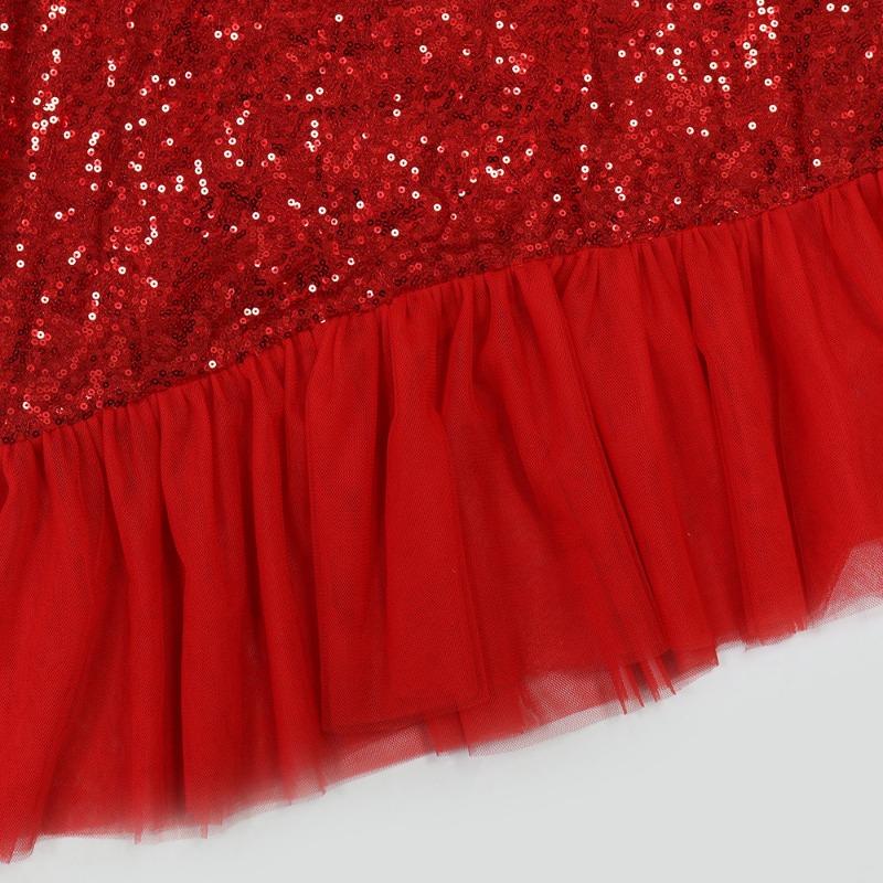 Women's Sequin Halter Dress Dinner Dress Wrap Hip Short Dress Patchwork Lotus Hem