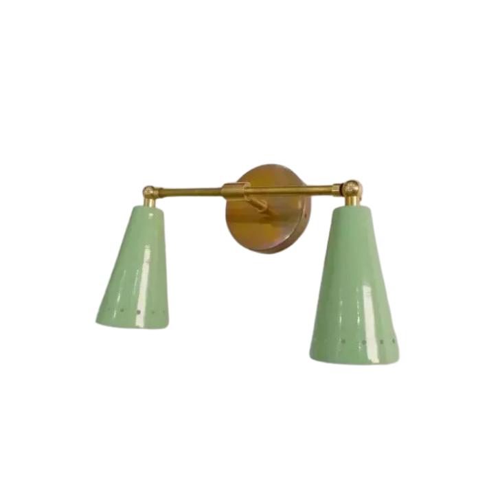 1950'S Mid-Century Modern Wall Sconce Italian Sputnik Brass Wall Sconces