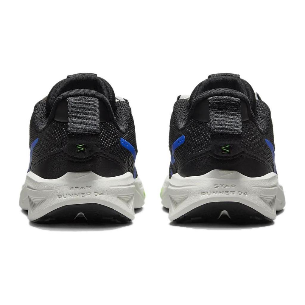 Nike Star Runner 4 PS Μαύρο Racer Μπλε Παιδικά Αθλητικά Παπούτσια Summit-Λευκό Πράσινο-Strike DX7614-004