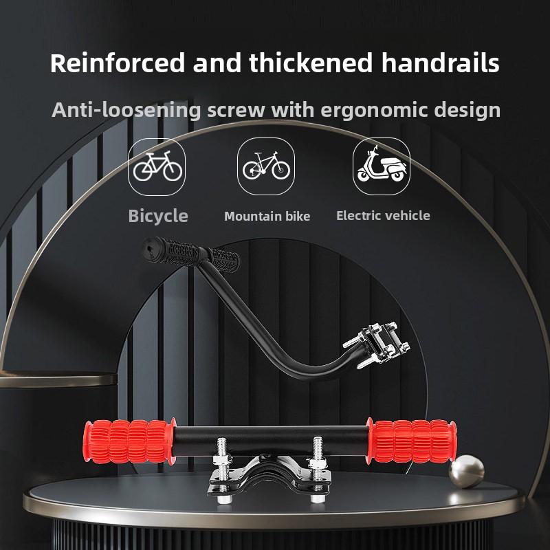 Safe Sturdy Ergonomic Rear Seat Grip MTB E-Bike Child Cycling Accessory Rear Seat Handle