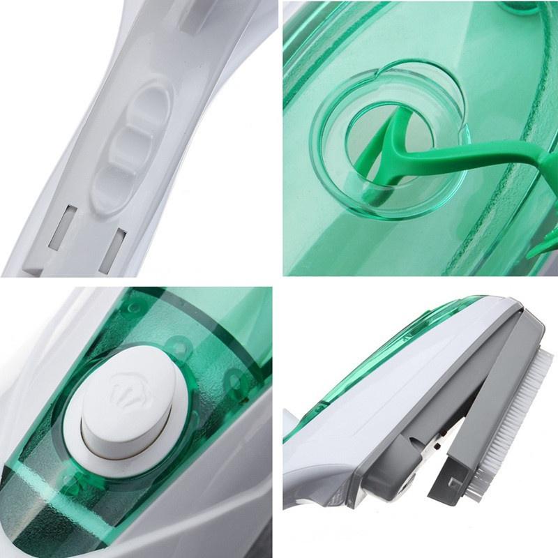 Clothes Portable Home Handheld Fabric Steam Iron Laundry Electric Steamer Brush Plug BEA