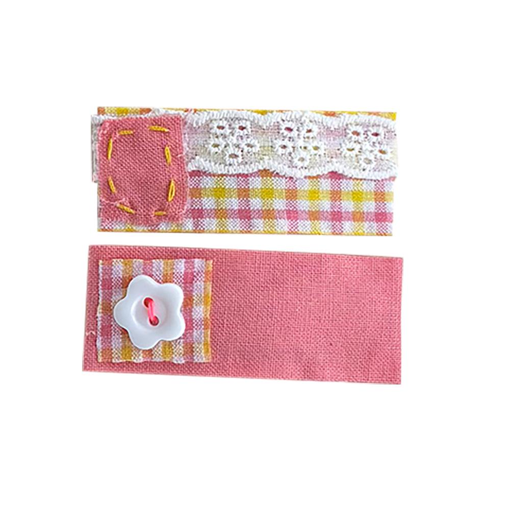 Children's Sweet Plaid Ethnic Hair Clip - Versatile Fabric Hairpin Accessory