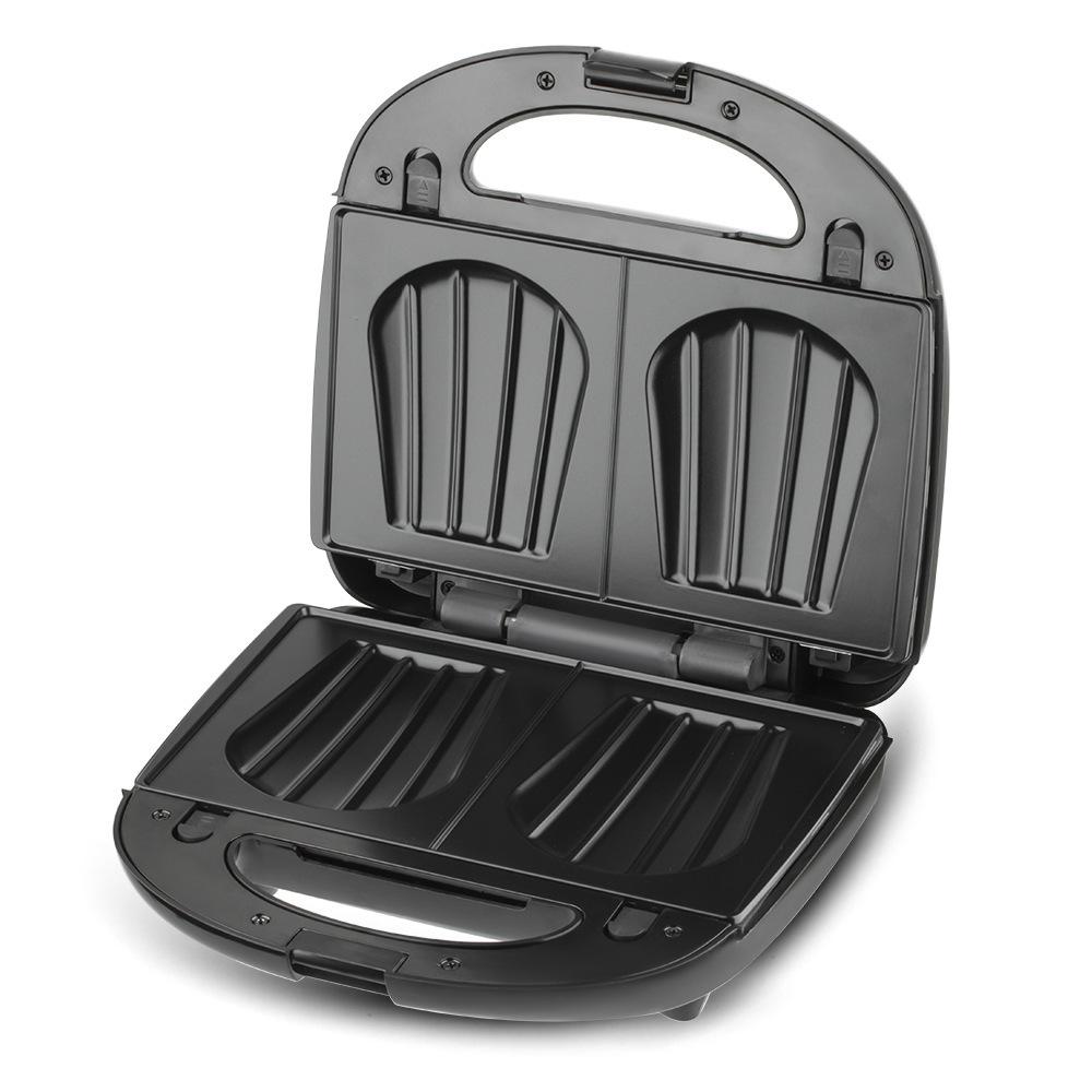 ماكينة صنع الساندوتشات الكهربائية 6 في 1 مع 6 أطباق غير لاصقة قابلة للإزالة على الوجهين