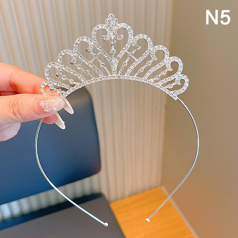 

1 шт. Корона для вечеринки, ободок для волос, выступление, подиум, милая маленькая девочка, корона, ободок для волос, детские аксессуары для волос, подарок на день рождения