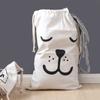 Cartoon High Capacity Drawstring Storage Bucket Folding Laundry Basket Toy Storage Bag Household \n Quilts Bed Sheets Organizer