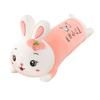 Cute Strawberry Siding Rabbit Plush Toys for Girls Sleeping Long Pillows Home Cushions for Chinese Valentine's Day Gift Side Sleeping Pillow