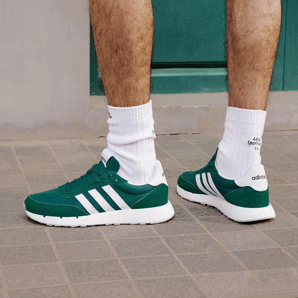 Adidas Run 60s 2.0 Slip Resistant Abrasion Resistant Low top Casual Ru