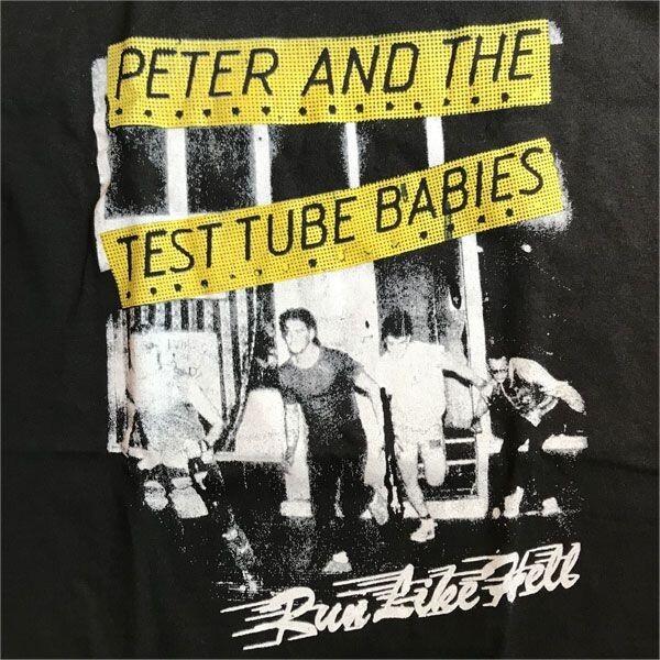 PETER AND THE TEST TUBE BABIES Run Like Hell  Shirt Black Unisex S-5XL Unisex T-Shirt S