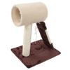 Sisal Cat Scratching Post Claw Grinding Climbing Stable Cat Tree Tower with Mouse Toy for Indoor