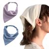 Cute Hair Band Women Candy Color Hair Accessories Headwrap Triangle Hair Scarf Bandana Turban