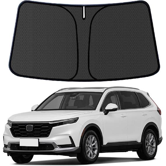 Ized Windshield Sun Shade for Toyota RAV4 -2024 2025 RAV-4 LE XLE Premium Blocks UV Rays Accessories,1:1 Tailored Foldable Thickened Front Window