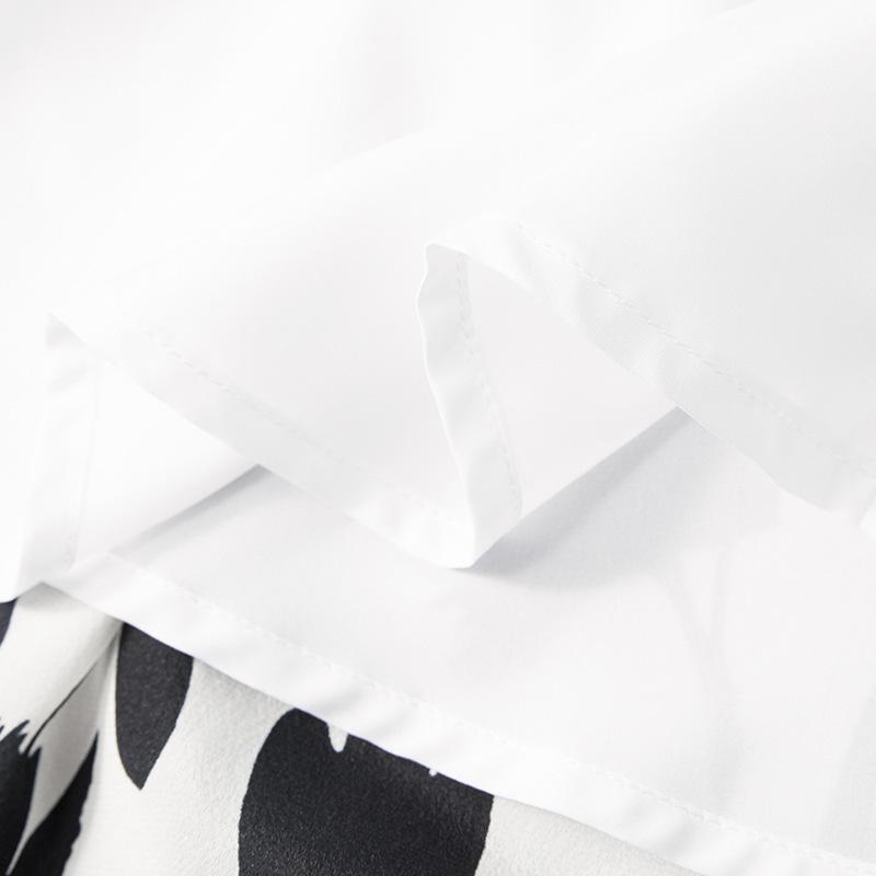 Elegant New Women's Summer A-line High-Waisted Double-Pleated Mulberry Silk Skirt