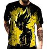 Men Clothes Dragon Ball Z T-shirt Oversized T Shirt Anime Dragon Ball T-shirts Son Goku Tops Super Saiyan Tee Boys Clothing