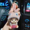Cute Sparkly And Diamondstudded Keychain Doll For Car Keys Unique Gift Pendant