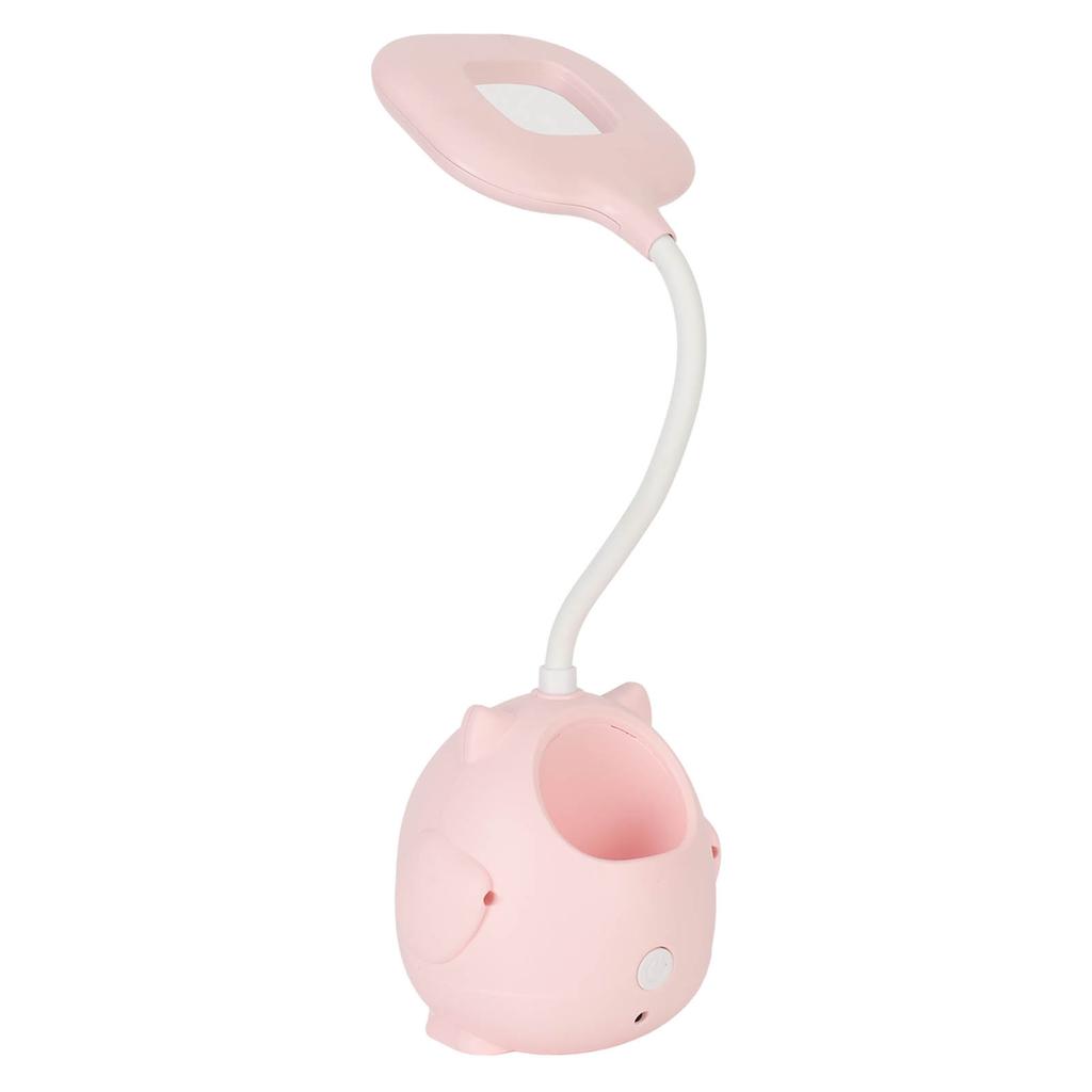Table Lamp Pen Holder Small Eye Caring Desk USB Rechargeable LED Night Light Student Dorm Room Cartoon Owl Shape