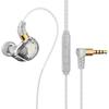 Dynamická drátová sluchátka HIFI Heavy Bass Music Headset Sluchátka do uší 3,5 mm s mikrofonem Závodní sportovní herní sluchátka s potlačením hluku