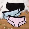 Sports Fitness Cotton Women's Underwear Panties Female Briefs Low-Rise Soft Breathable Woman Intimates