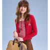 TonLion Faux Two-Piece Long-Sleeve Cardigan