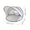 1pc Automatic Pop-Up Tent, 1-Second Quick Open, Extra Large Breathable Sunshade Park Camping Shelter for 3-4 People