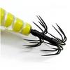 Glows Squid Jigs Lures Cuttlefish Sleeve Squid Jigs Baits Night Fishing Octopuses Lures Hard Artificial Shrimp Baits