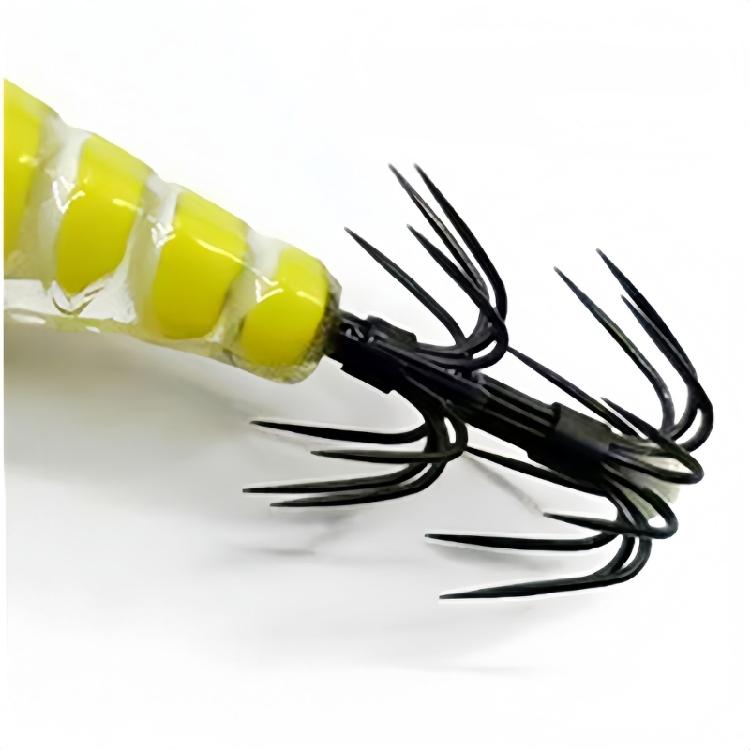 Glows Squid Jigs Lures Cuttlefish Sleeve Squid Jigs Baits Night Fishing Octopuses Lures Hard Artificial Shrimp Baits