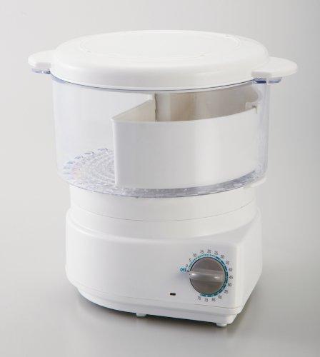 AL COLLE [Easy Steaming! Compact Single-tier Food Steamer] AFS-650/W
