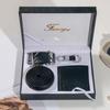 Valentine's Day Business Gift Set Men's Watch Sunglasses Belt Wallet Christmas Gift Set Quartz Watch Set for Men