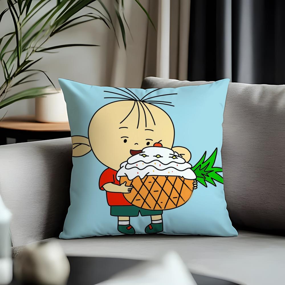 Viral BBig Ear Tutuful Cushion Cover Antidustmite Pillowcase Invisible Zipper Silky Short Plush Sofa Cushion Cover