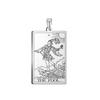 Dawapara The Major Arcana Tarot Cards Vintage Amulet Pendant for Necklaces Accessories Wholesale Stainless Steel