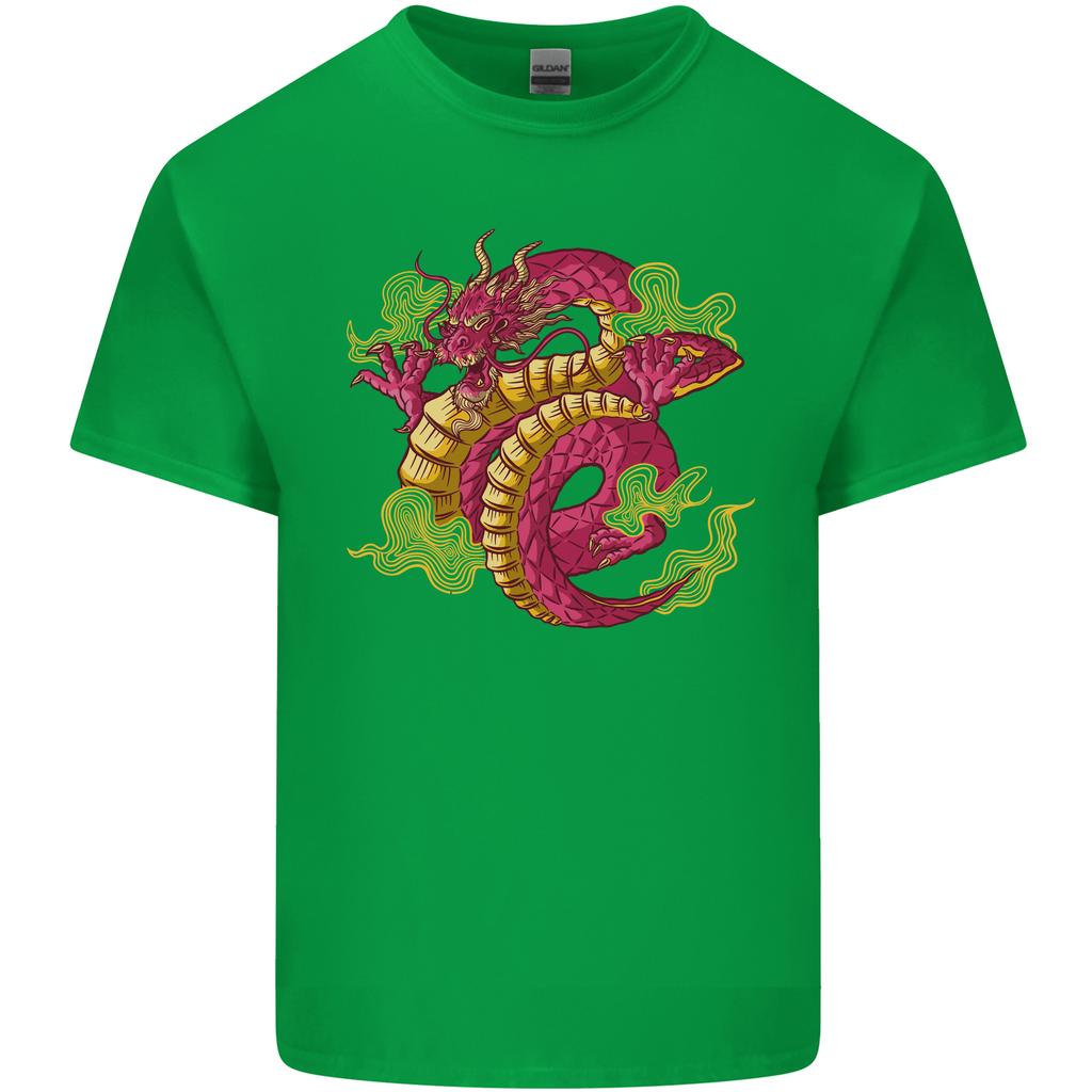 A Chinese Dragon Unisexs Light Cotton Tshirt