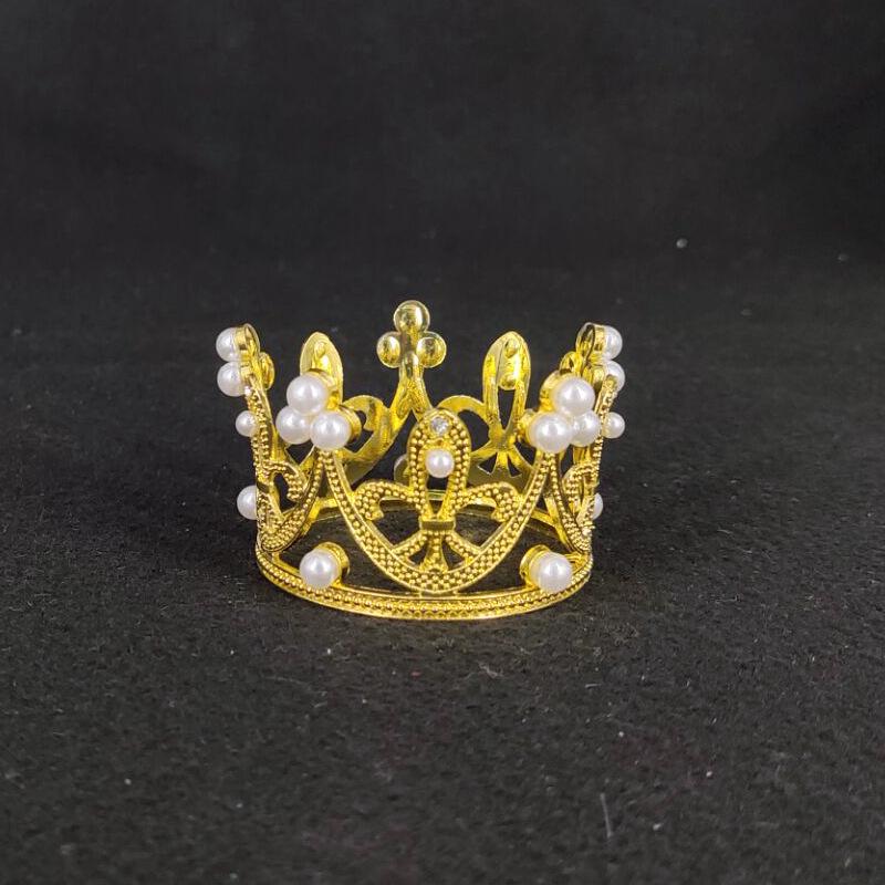 

Кружевная тиара-ободок принцессы: Свадебная корона в детском стиле для украшения торта на день рождения