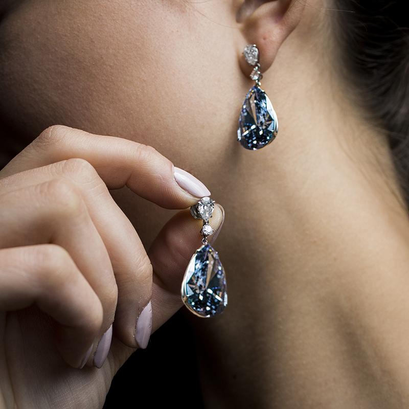 

CAOSHI Trendy Female Drop Earrings with Dazzling Cubic Zirconia Party Accessories for Women Trendy Modern Lady Fancy Zircon