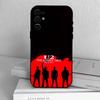 Custodia per Telefono Band UU-U2 Per Samsung S25,S24,S21,S22,S23,S30,Ultra,S20,Plus,Fe,Copertura Nera in Morbido Silicone