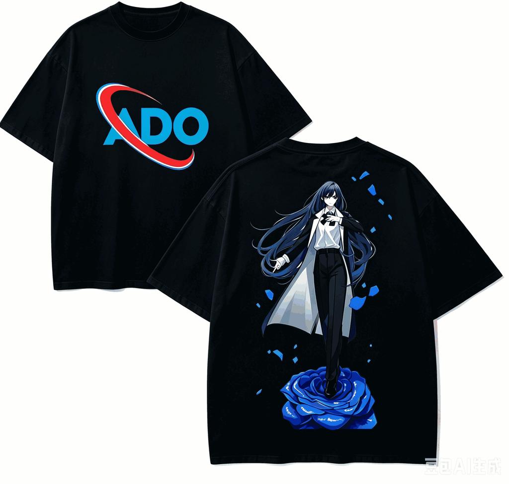 Ado Anime Lover TShirt Harajuku Cotton NewModel High Street Retro Fashion Oversized Unisex Classic High Quality Soft Gift Tees