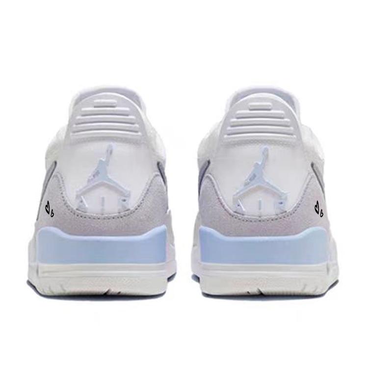 Jordan Legacy 312 Vintage Basketball Shoes Men's Low top Gray/White HQ1190-101(Team56-)