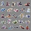 50 Cartoon Graffiti Stickers: King of Glory Game for Suitcases, Laptops & Cars.
