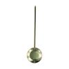 Brass Wall Clock Pendulum with Dynamic Swinging Motion and Gold Finish