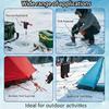 Winter Ice Fishing Shelter Fastening System Includes 6 Metal Screws And Joining Tool For Simple Arrange