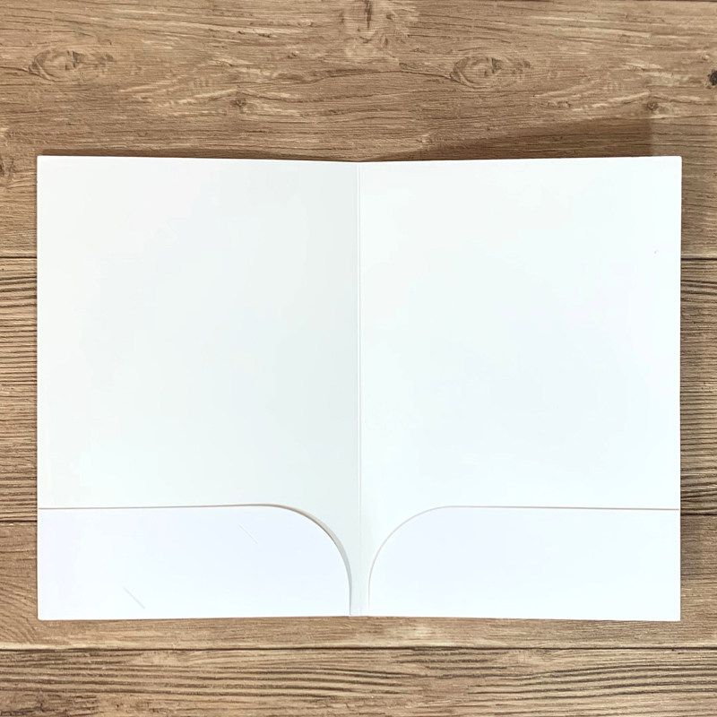 Hot A4 Double Insert File Bag Kraft Paper Cardboard Folder Folder Speech Folder 10 Pack Sheet Music Folder