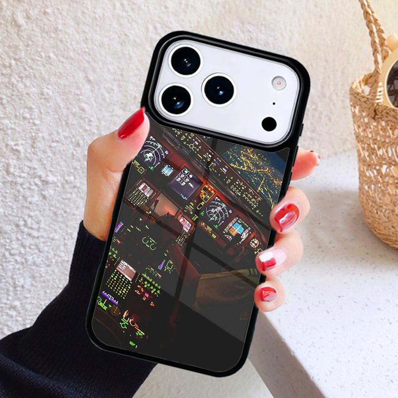 Travel Pilot Phone Case For iPhone 17 Air 16 15 14 13 12 11 Pro Max Plus