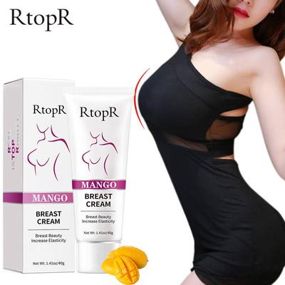 RtopR Mango Brustvergrößerungscreme für Frauen, volle Elastizität, Brustpflege, straffende, hebende Brust, schnelles Wachstumscreme, Körpercreme für große Brüste