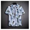 2025 Pánská letní havajská košile Krátká ležérní Manga Spací šortky Manga 3D Ležérní tištěná košile Krátký rukáv