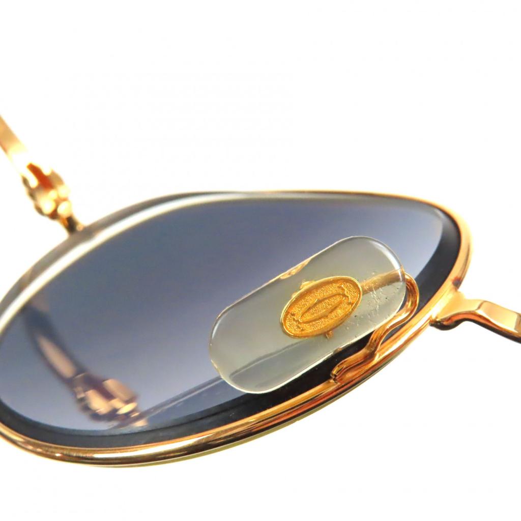 Great Cartier sunglasses Trinity Marble Pattern Eyewear with Logo mens Used
