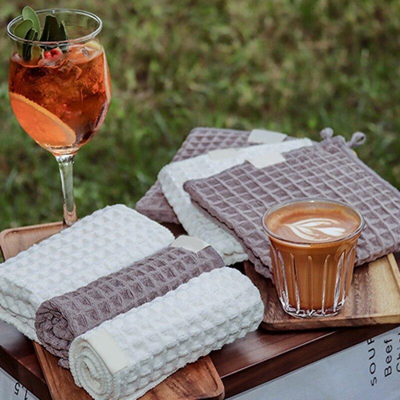 1Pcs Cleaning Cloth Kitchen Bar Towel Coffee Machine Window Glass Home Cleaning Tool Floor Rag Bowl Dish Ceramic Wipe Duster
