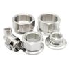High Quality Thicken 1/4-2" BSPT Female 0.5" 1.5" 2" Tri Clover Ferrule Clamp S304/316 Stainless Steel Sanitary Plumbing Fitting