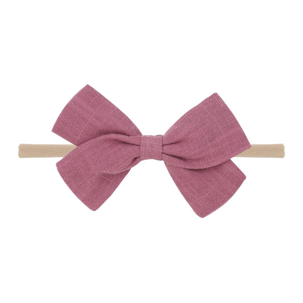 20Color 1Piece Cute Baby Headband Infant Kids Bows Headwear Tiara Gift Toddlers Bandage Newborn Girls Headwrap Hair Accessories