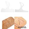Acrylic Clear Cutting Board Handle Template Multipurpose DIY Crafts Household for Children Adult DIY Cutting Board